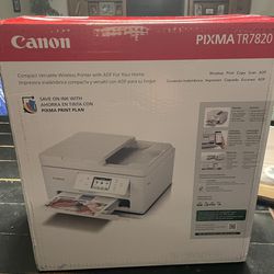BRAND NEW (IN BOX) Cannon PIXMA TR7820 Wireless Home All-in-One Printer Wireless 3-in-1 (Print | Copy | Scan)