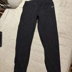 Womens Black Victoria’s Secret Pink Leggings Size Medium 