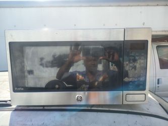 GE Profile Stainless Steel Countertop Microwave