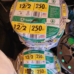 Electric Wires 12/2 UF  OUTDOOR. 