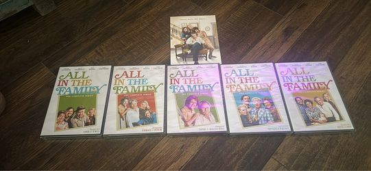 New unopened full series of All in the Family Dvds