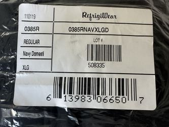 Refrigiwear Xl Black New