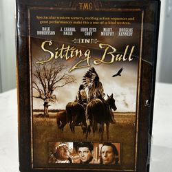 Sitting Bull DVD, Starring Dale Robertson, J. Carrol Naish, Iron Eyes Cody, Mary Murphy, and Douglas Kennedy