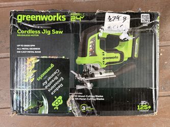 Greenworks 24V Brushless Cordless Jig Saw (New, Tool Only)