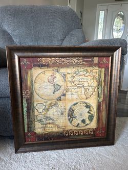 Framed wall art