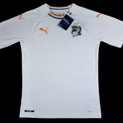 Puma Ivory Coast Away Soccer Jersey.
