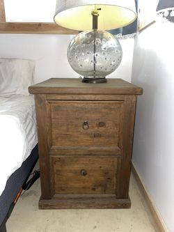 solid wood Mexican side table