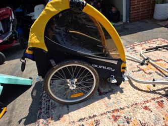 Burley 2 seat bike trailer/jogger