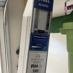 Fire Door Frame plus  Door  with Little dog or Cat door