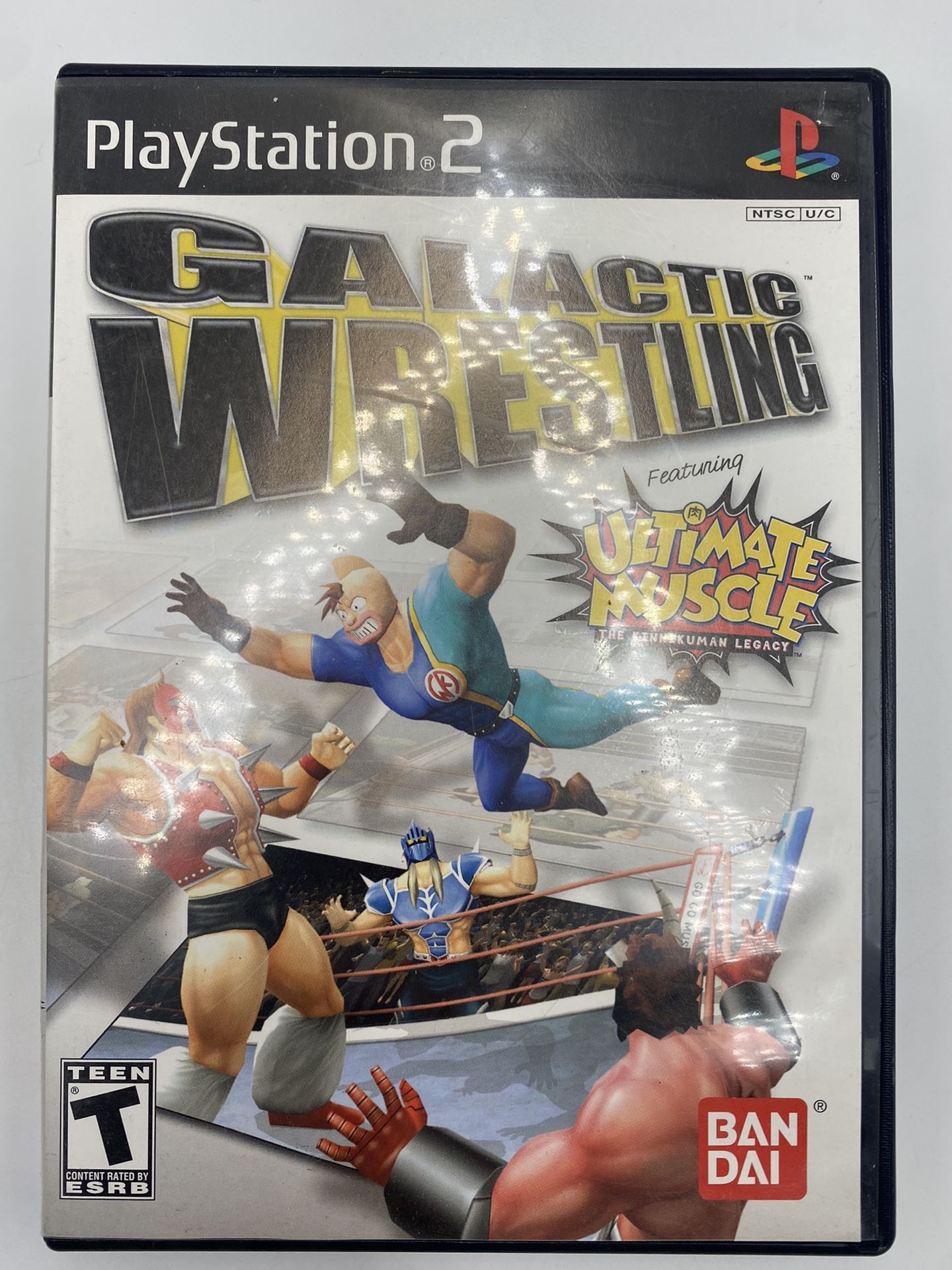 Galactic Wrestling Sony PlayStation 2 PS2 Complete in Box W/ Manual Tested Works