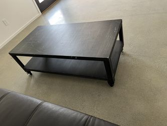 Coffee Table With Wheels