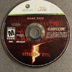 Resident Evil 5 Xbox 360
