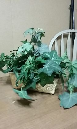 ARTIFICIALPLANT in brass container
