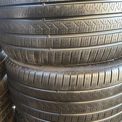 Pair Off Used Tires 285/40R20 Pirelli Tires 