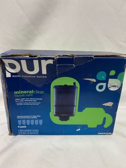 This is a 6-pack of PUR MineralClear(but only comes with 4)faucet replacement filters.