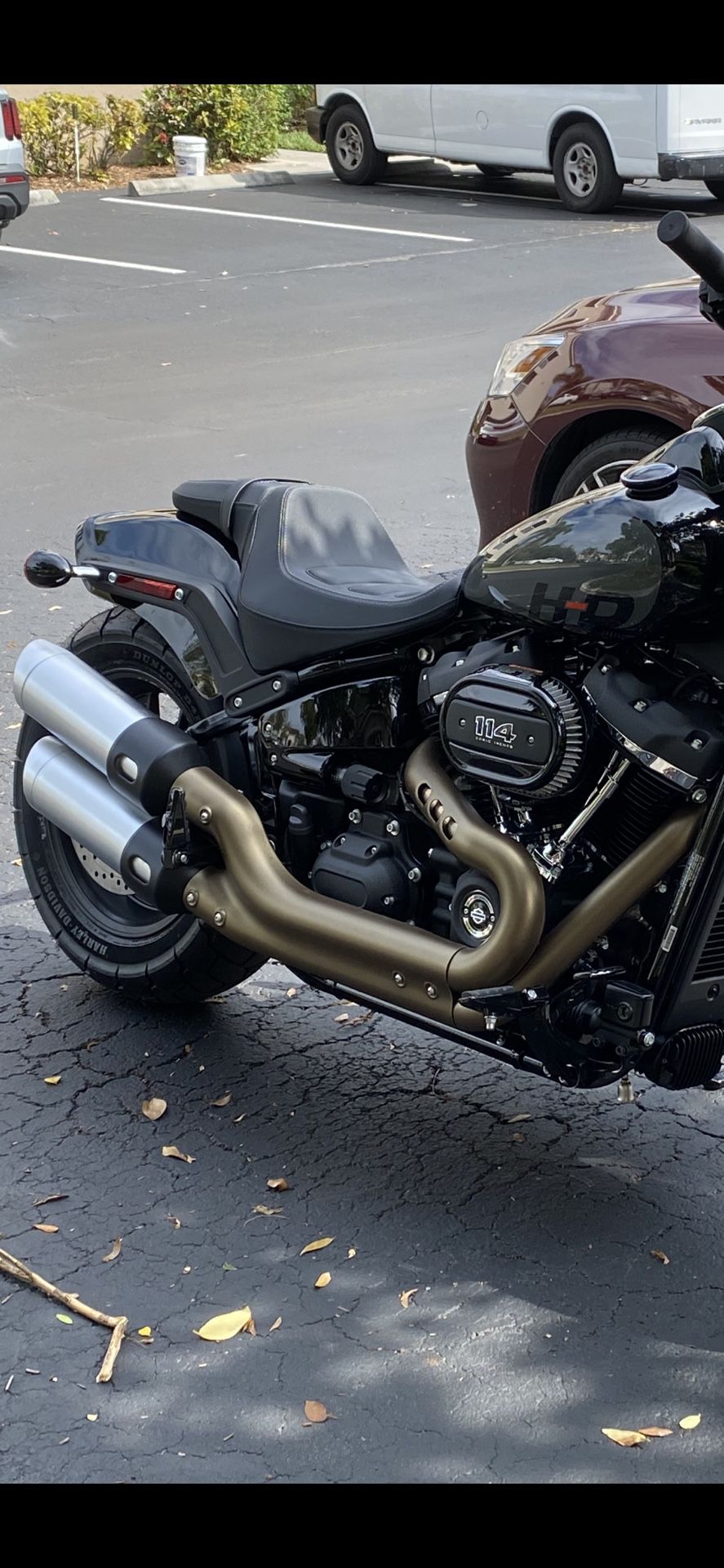 Harley-Davidson OEM 2018-23 Fat Bob 114 Exhaust Muffler Pipes