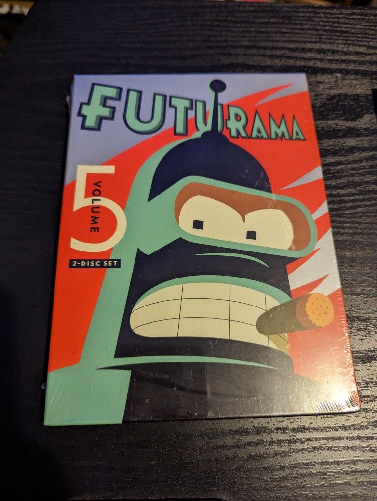 Futurama Vol. 5 2 Disc Set DVD Brand New !!