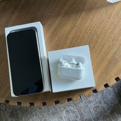 iPhone 16 Pro Max 256gb with AirPods 