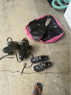 Roller skates & spinning shoes