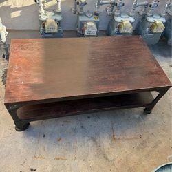 Coffee Table w/ Wheels