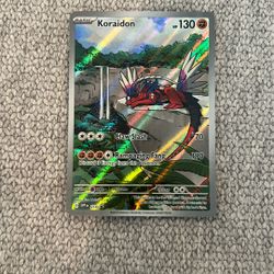 Koraidon Full Art Pokemon Card Mint Condition