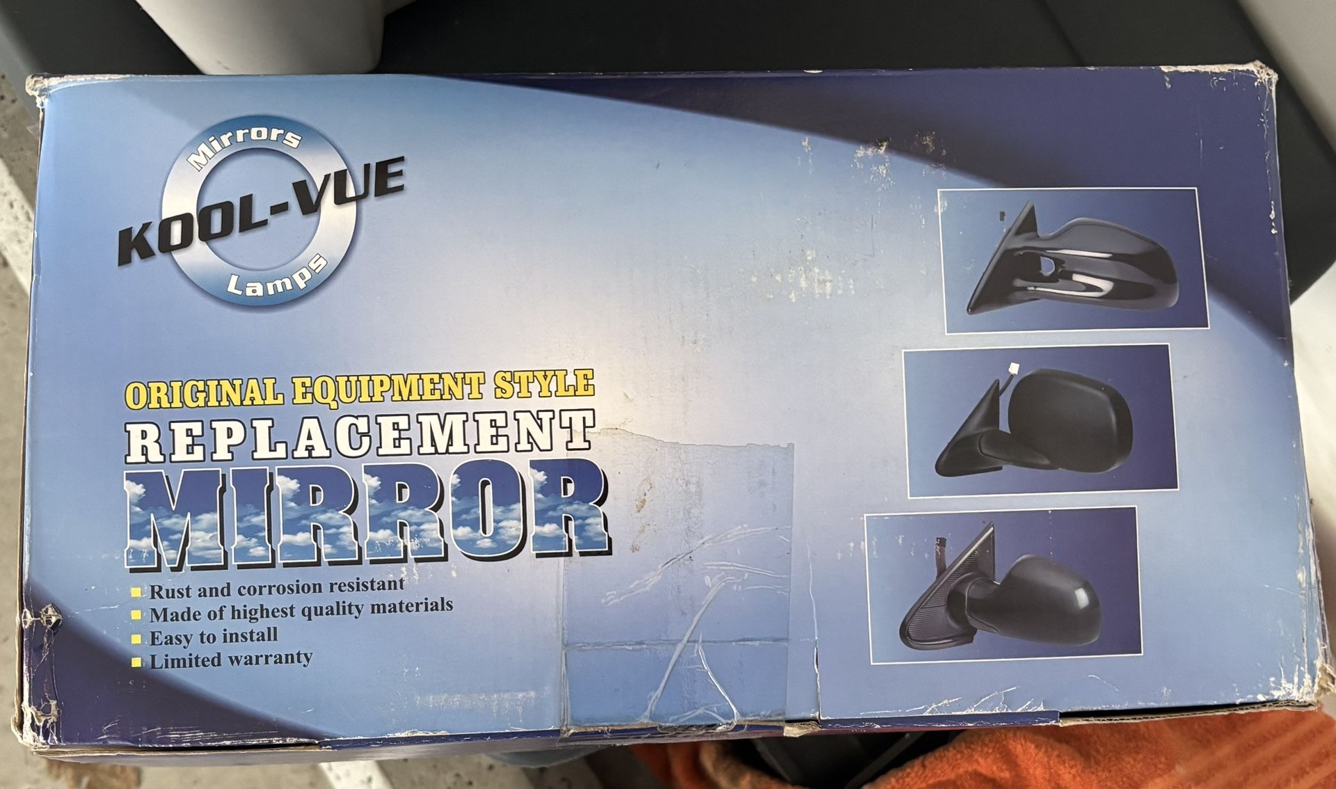 Kool Vue Hyundai Replacement Driver Side Mirror