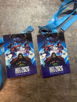 2026 Blizzcon Passes Valid for Sunday 9/13 Anaheim CA
