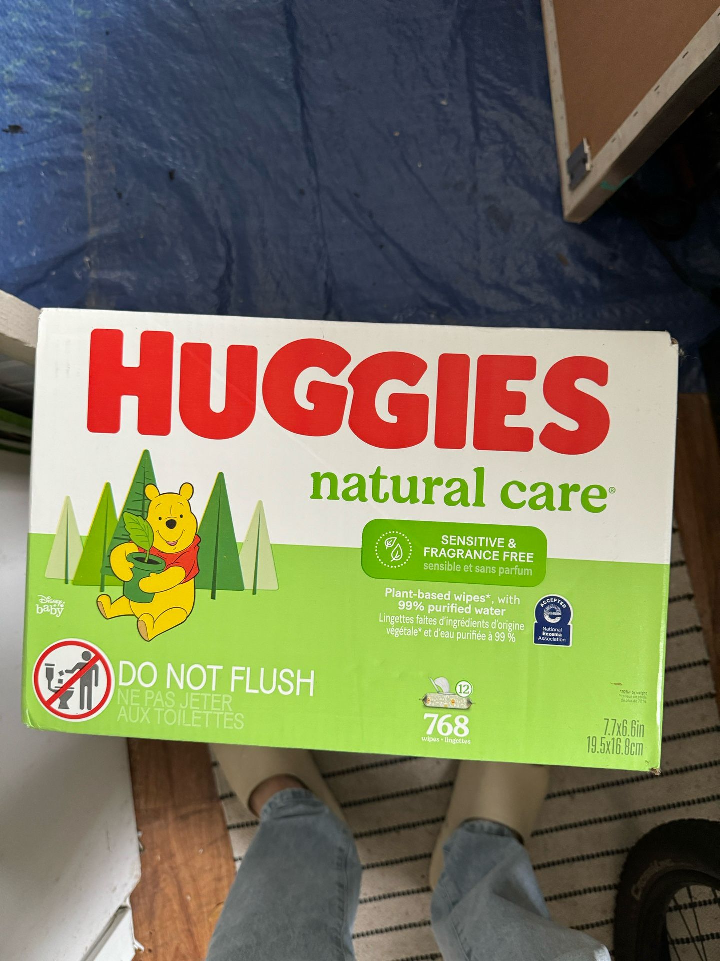 Huggies Natural Care 12 Packs 