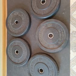 Loose Hubs Rogue Bumper Plates