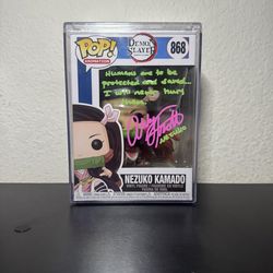 SIGNED Nezuko funko pop