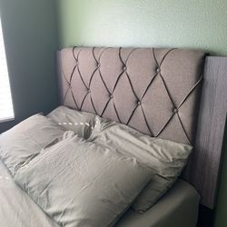 Queen Size Bed (No Mattress Included)