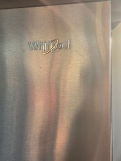 Stainless steel whirlpool refrigerator