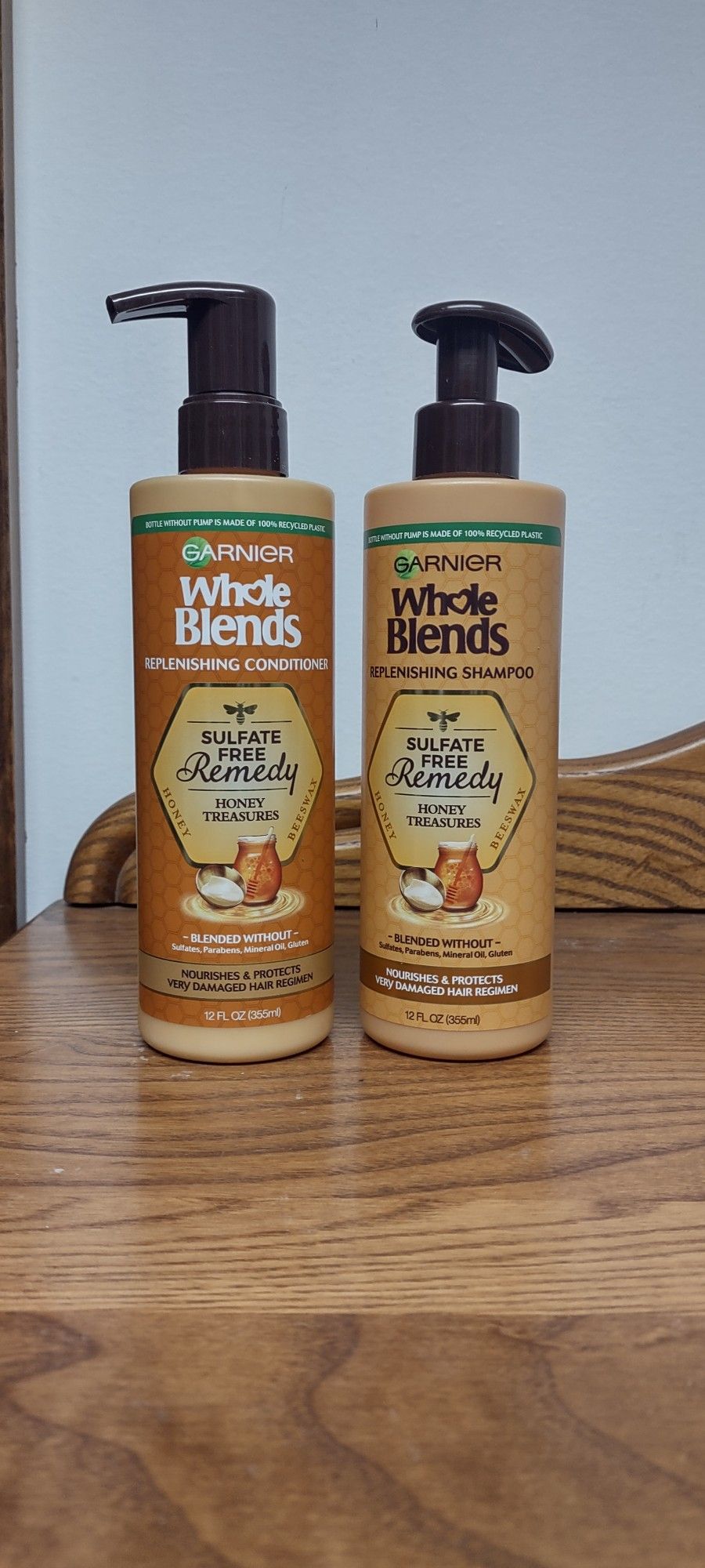 WHOLE BLENDS SULFATE FREE SHAMPOO & CONDITIONER