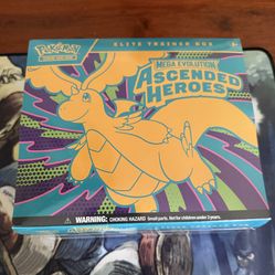 Mega evolutions: Ascended heroes ETB (Pokemon TCG) 