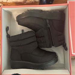 Snow Boots And Overall 