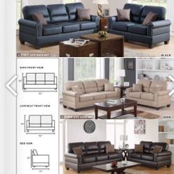 BRAND NEW 2PC SOFA AND LOVESEAT $599