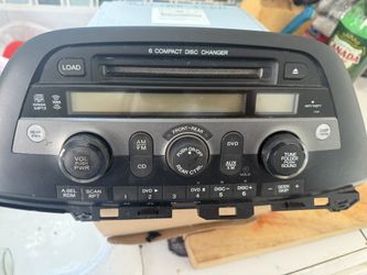 honda odyssey 6 disc cd player