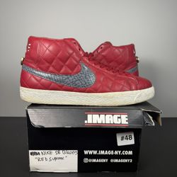 Nike SB Blazer Supreme Red Size 10m