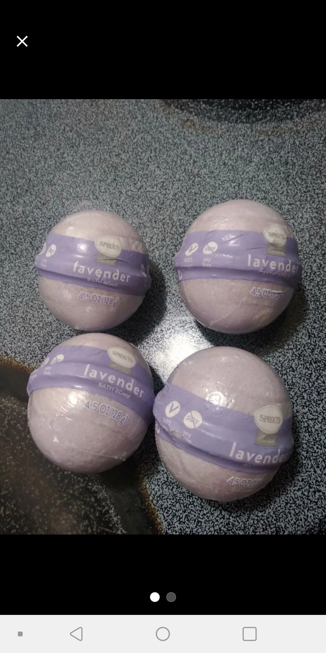 Bath bombs