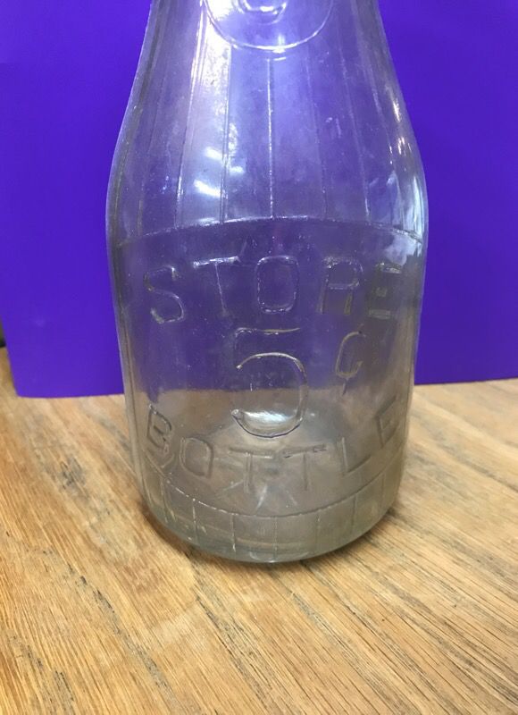 Antique Vintage Universal Store Bottle