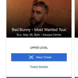 Bad Bunny Tickets 