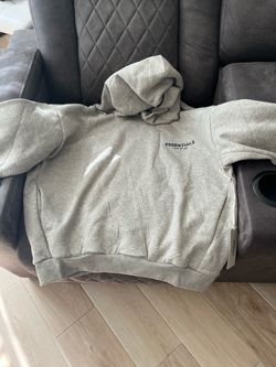Fear of God Essentials Grey Pullover Hoodie