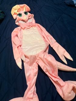 Toddler girls dinosaur plush costume 9-12 mos