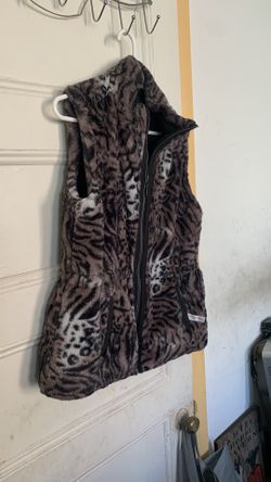 Zipped Sleevless Soft Velvet Size L 