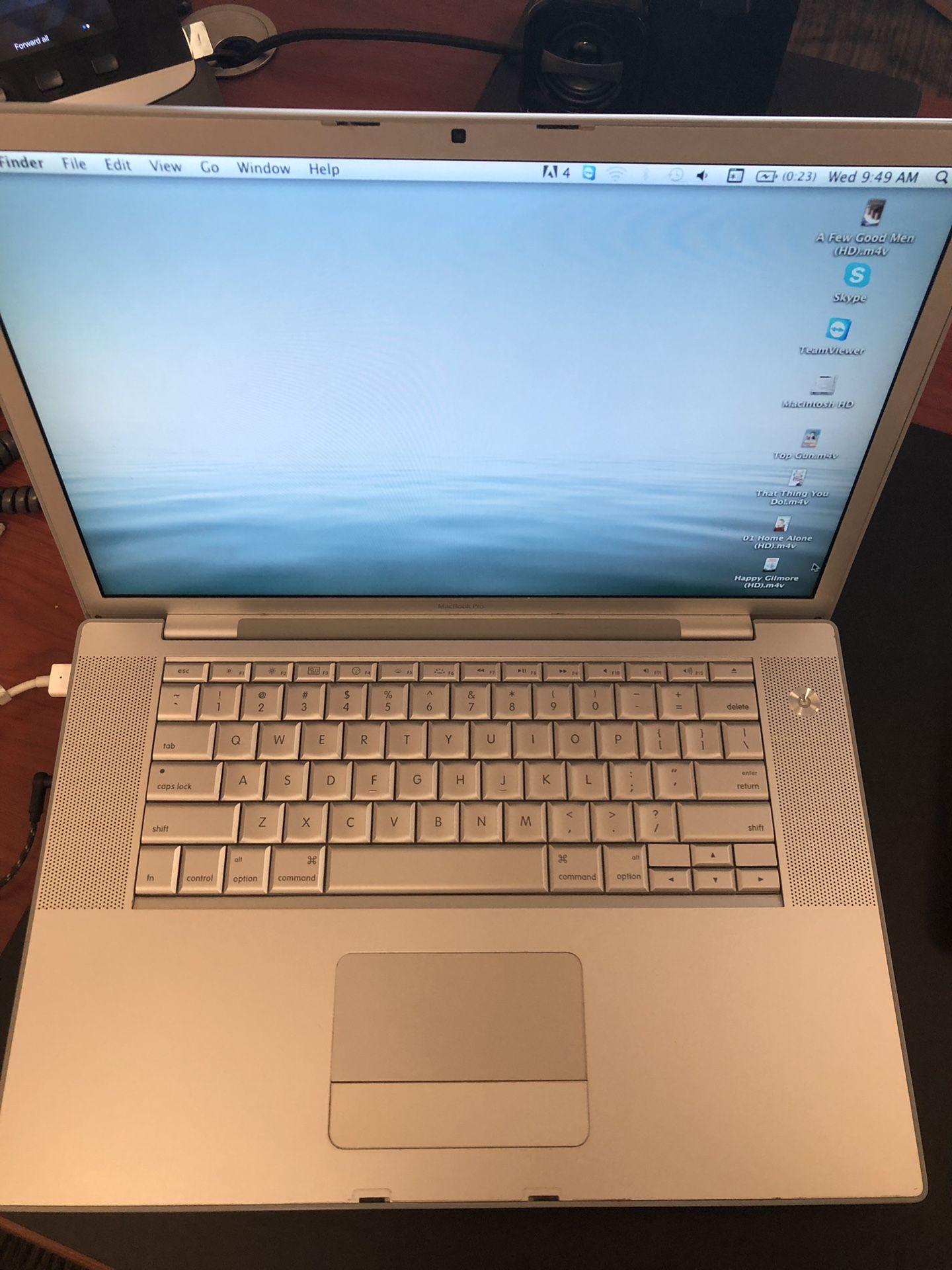Older MacBook Pro laptop