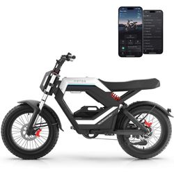 AOTOS Flux X26 Ebike, 48V 18Ah, 1200W Peak Motor, 20"x4"