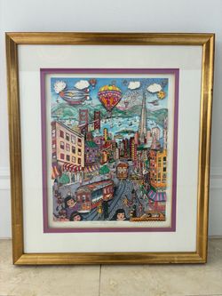“San Francisco” by Charles Fazzino