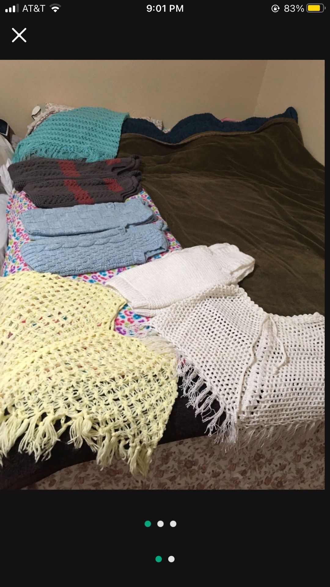 Shawls / Vests , Capas, Chalecos