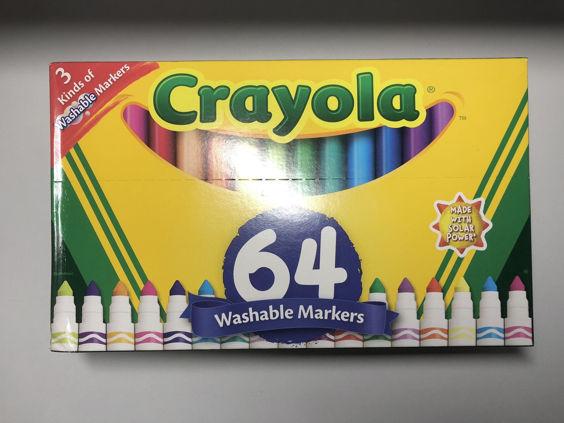 Crayola 64 Washable Markers