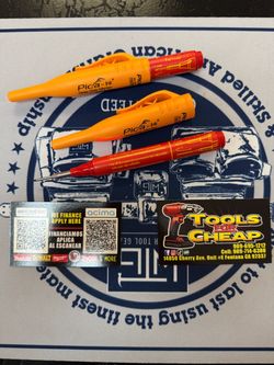 PICA INK DEEP HOLE MARKER- RED $12 EACH